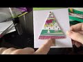 Vlogmas: Easy Christmas tree handmade card tutorial [CC]