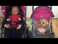 New i'coo Doll Stroller from Costco! With Baby Born Emma!💖 - Aloha Baby Alive Unpacking & Review!