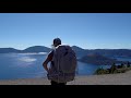 SOLO BACKPACKING Crater Lake National Park Oregon 4K | Pacific Crest Trail | Rim Trail