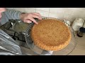 Torta furba con crema e cocco senza lattosio e uova