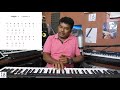 Easy Keyboard lessons in Tamil | Part 1 | Step by Step Lessons for Easy Learning
