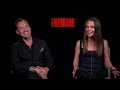 Jude Law & Alicia Vikander Interview! FIREBRAND | Alicia talks being a Mom on & off screen!