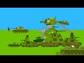 эпичная битва -анимация про танки (kv-44's comeback ?)