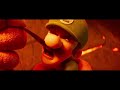 Super Mario Bros. Movie Luigi Mustache Rip Full Scene