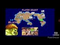 Street Fighter 2 (Blanka) arcade mode  [PSP]
