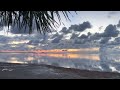 Beautiful vibrant reflections in the water at sunset