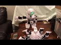 JD and Six robot play Rock Paper Scissors