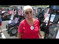 Kamala Harris Golf Cart Rally in The Villages, Florida