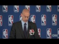 (Raw) NBA Commissioner Adam Silver bans Donald Sterling