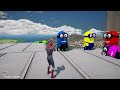 GTA 5 SPIDERMAN VS MINIONS VS HULK VS SPIDERMAN COMPILATION #gta5#spiderman#gtaragdoll