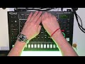 Live Roland 909 style Techno beats on TR8s - 128 BPM