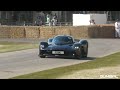 Adrian Newey drives the 1140HP Aston Martin Valkyrie AMR Track Pack up the Hillclimb! @ FOS Goodwood