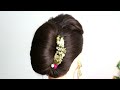 2 आसान तरीको से बनाये सुंदर पार्टी हेयर स्टाइल |French Bun Hairstyle Tricks|French Roll #जूड़ा #हिंदी