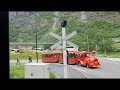 Flam Railway Worlds most beautiful Train Journey Norway. Flamsbana Myrdal through Flam Valley 2022