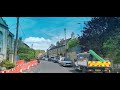 Driving in Bradford - on-  Avon , Wiltshire