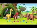 Pinkfong's Little Dino School @PinkfongDinosaurs | Dinosaur Cartoon&Song Ep. 4~6 | Pinkfong for Kids