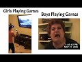 girls vs boys playing games