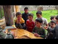 Cooking Giant Sturgeon with Caviar! Incredible Recipes in a Mountain Village from Wilderness Cooking