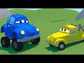 Odtahové auto Tom ve Městě Aut 🚗  Speciál zpátky do školy - Malá Péťa má nehodu - Animáky o autech