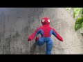 Sculpting Spider-Man with clay - sculpting Spider-Man in a dream