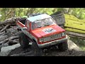 Two Trucks Compete on a Large Backyard Scale Trail Park | RC ADVENTURES