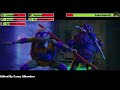 Teenage Mutant Ninja Turtles: Mutant Mayhem (2023) Final Battle with healhbars 2/2