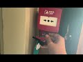 Monthly Garage Fire Alarm System Test #1 June