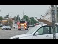 Anaheim Fire & Rescue Engine 7 Responding
