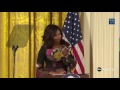 Michelle Obama Laughs Off 'Madame President'