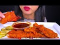 ASMR NASHVILLE HOT FRIED CHICKEN TENDERS KFC COMPILATION EATING SHOW (ASMR PHAN)