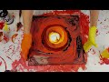 pouring painting technique
