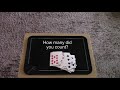 Counting cards trick