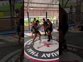 Vanessa Romanowski Muay Thai training at Thailand