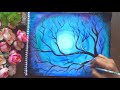 FINGER PAINTING / SPEED PAINTING - FULL MOON