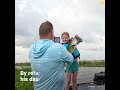 Little Girl Reels In Massive Fish - Without Help From Dad!