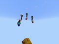 Winning a skywars game with 0 kills..