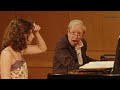 Masterclass with Murray Perahia / Alma Shapiro / Chopin: Scherzo No. 3 / JMC