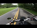 Encountering deer on a motorcycle