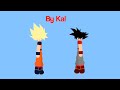 Evil goku Vs. Goku DBS/ stick fight / stick nodes remake