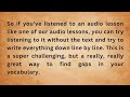 Why you Must Listen || Improve Your Listening Skills || English Listening