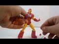 Hasbro Marvel Legends Retro Carded Iron Man Model 09 Review! #hasbro #marvellegends