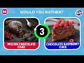 Would You Rather - Sweets Edition 🍬🍫 Quiz Galaxy