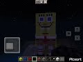 I made this giant SpongeBob statue in Minecraft