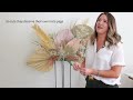 How to Build a Dried Flower Installation