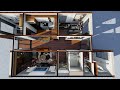 (7x12 Meters) Shipping Container House - Simple Life | 3 Bedrooms House Tour