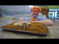 Blippi at the Zoo - Feeding the Animals | Learning Videos For Kids | Education Show For Toddlers