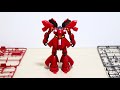 コマ撮りでHGサザビー組み立ててみた。 Gunpla Stop Motion build | MSN-04 SAZABI