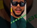 Brazilian The Weeknd sings “Creepin’”