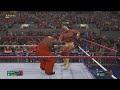 WWE 2K24 Abdullah The Butcher vs Hulk Hogan No Holds Barred Match