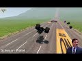 Madusa, Whiplash, Earth Shaker Epic High Speed Jumps MONSTER JAM | BeamNG.Drive